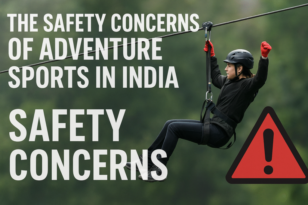 This is why adventure sports aren’t safe in India. In Manali, a young girl fell from a zipline—nearly 30 feet—and is now seriously injured. Anyone without proper experience starts these activities, and there’s no one to check. Action is only taken after a fatal accident happens.